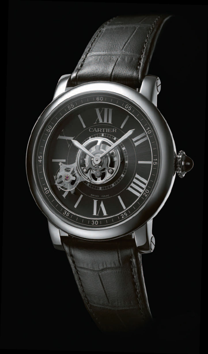 Die Astrotourbillon Carbon Crystal Watch von Cartier
