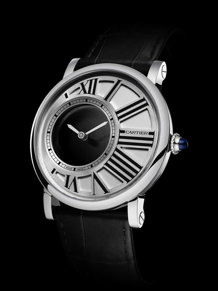 Mysteriöse Zweizeigeruhr: die Rotonde de Cartier Uhren Panthere Replik  Mystery 