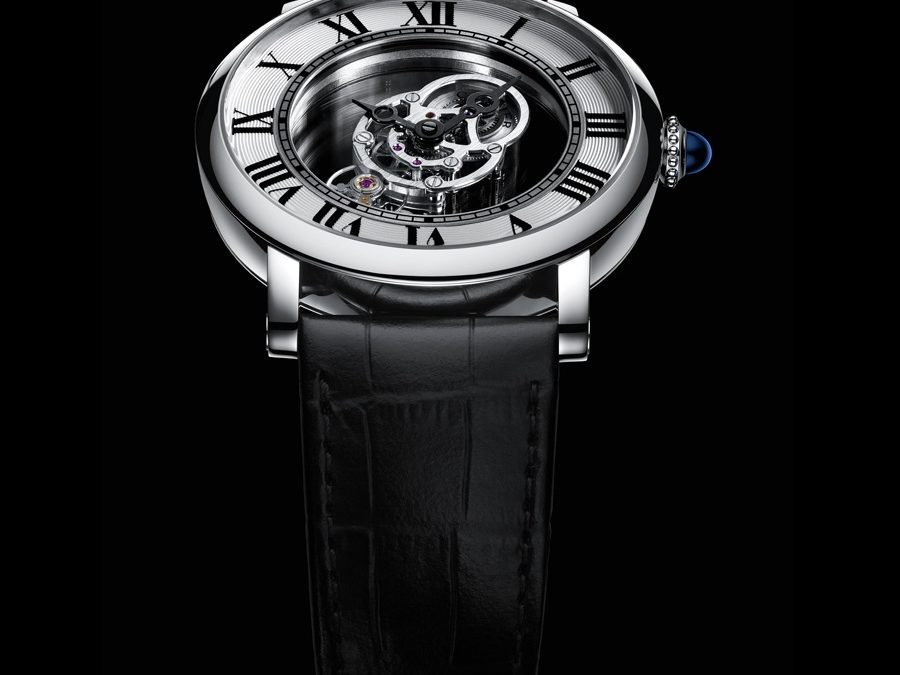 Cartier: Rotonde de Cartier Uhr Verkleinern Replik  Astromystérieux
