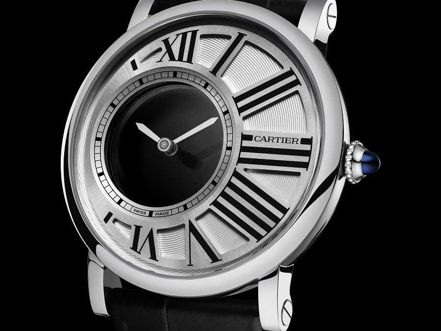 Mysteriöse Zweizeigeruhr: die Rotonde de Cartier Uhren Panthere Replik  Mystery